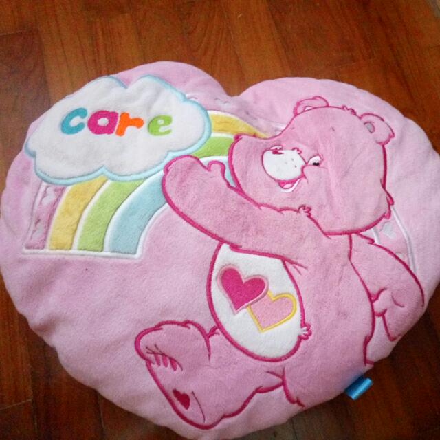 Care Bear Pillow Babies Kids Toys Walkers On Carousell