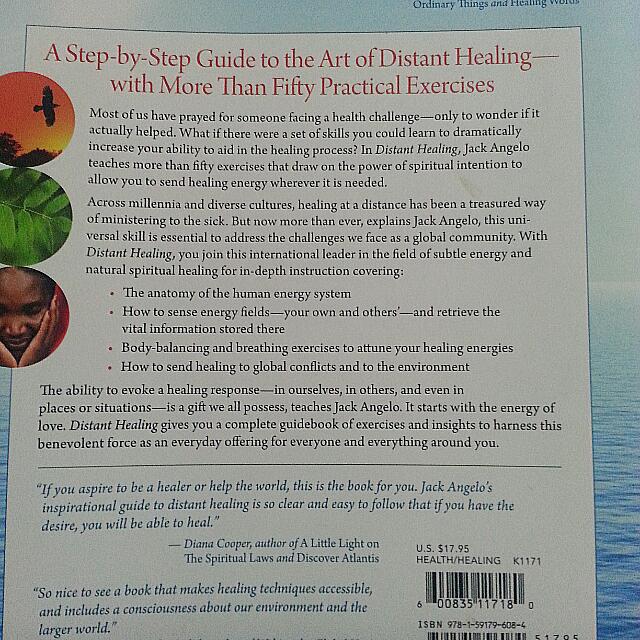 Distant Healing Complete Guide (Category: Assessment Books) located in Singapore. Submitted by junetan7 (Listing ID 52404913, Image 2). Description: Condition: 10/10.