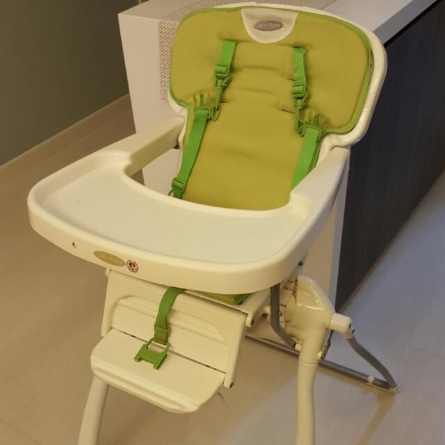 baby attachable high chair