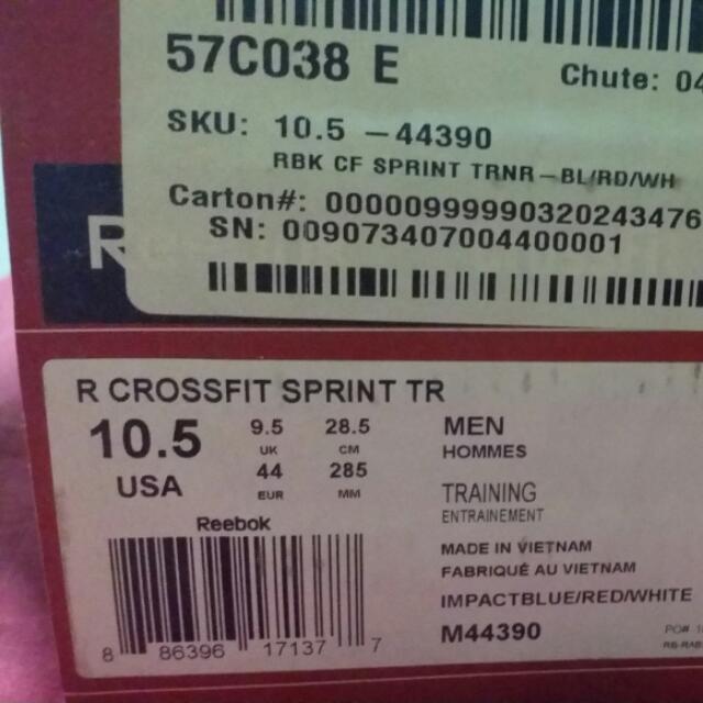 Reebok crossfit hot sale sprint tr