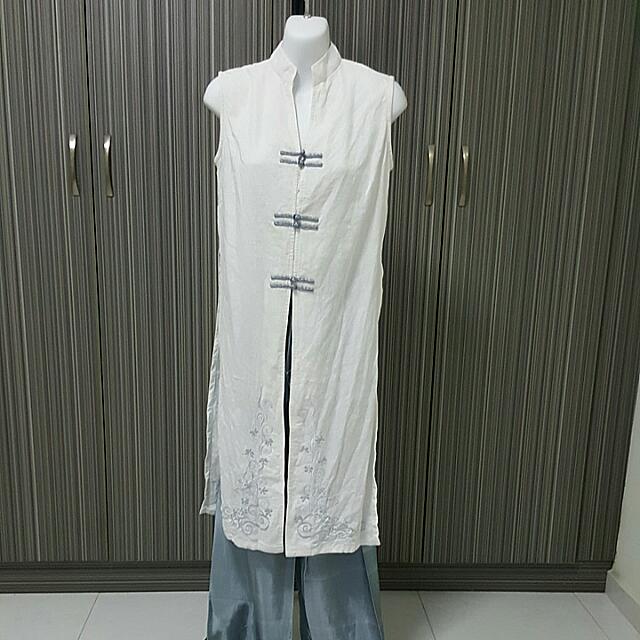 ao dai linen