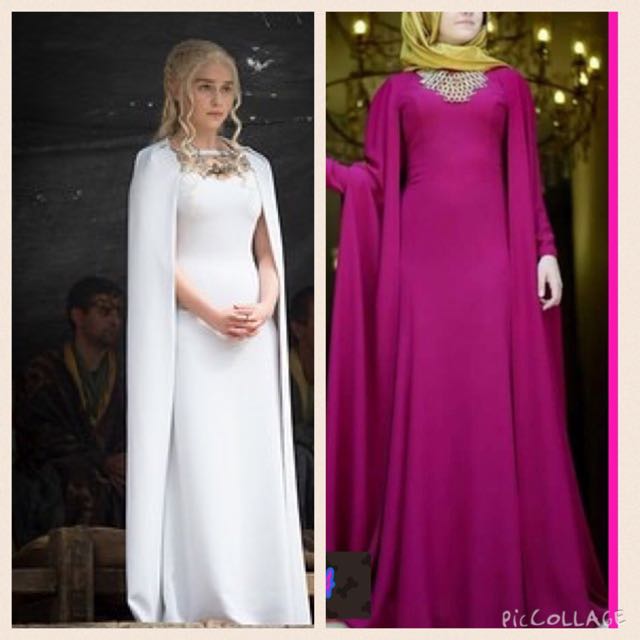 Off White Cape Maxi Dress Long Sleeve Wedding Women S Fashion On Carousell,Coffin Olive Green Nail Designs