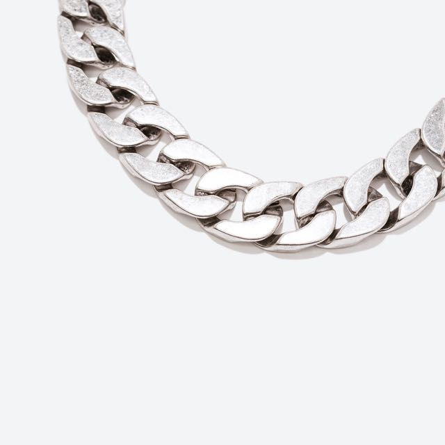 Zara Silver Chain Link Necklace Women s Fashion Jewelry Organisers Necklaces on Carousell