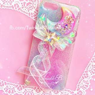 ✨ Bling Bling 重手工美少女戰士名字手機殼