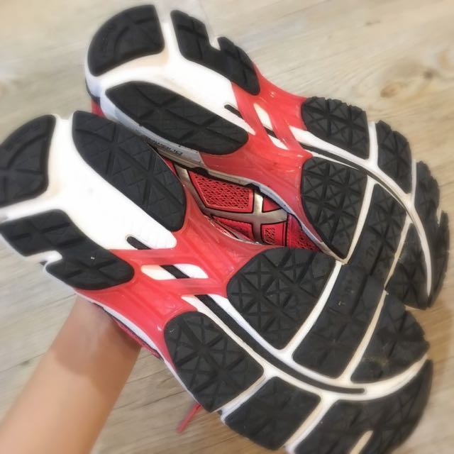 Asics gel kayano 19 shop hot red