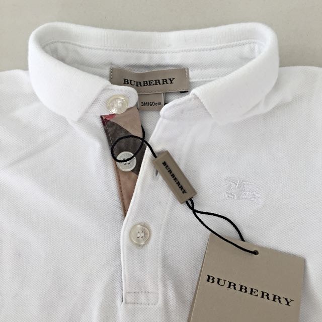 Burberry polo hot sale kids 2016
