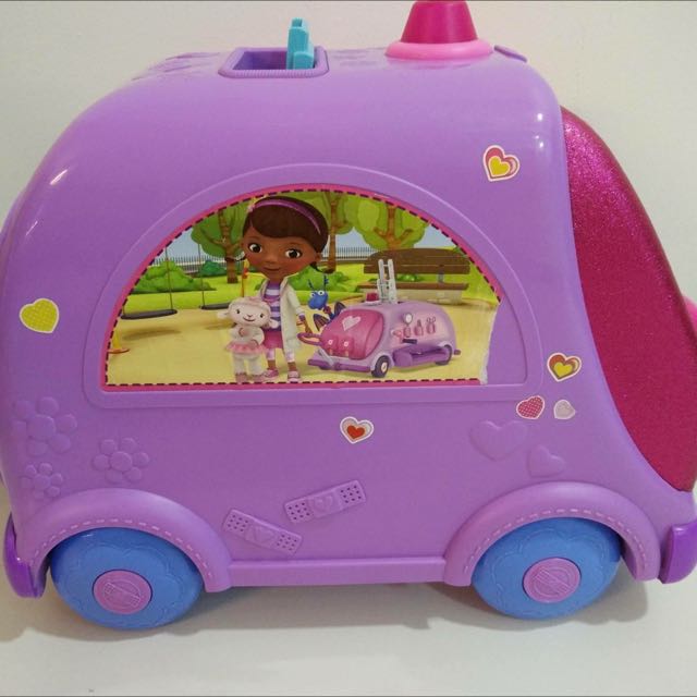 doc mcstuffins push cart
