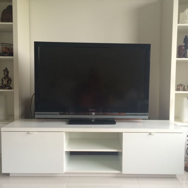 IKEA Byas TV Bench, Furniture & Home Living, Furniture, TV Consoles on