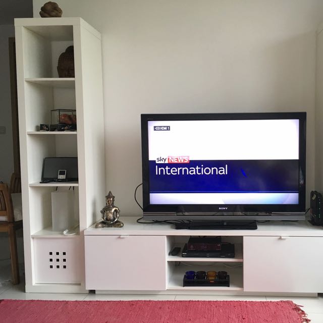 IKEA Byas TV Bench, Furniture & Home Living, Furniture, TV Consoles on