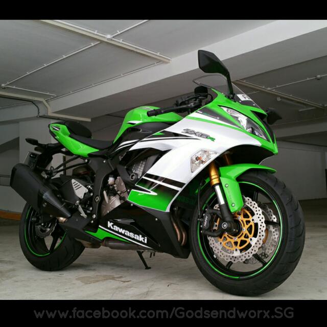Kawasaki Zx6r Custom Radiator Guard By Godsendworx Car