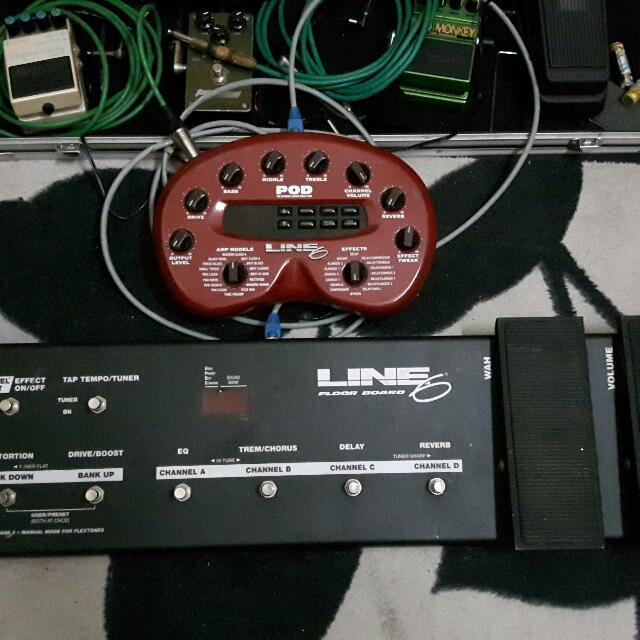 Line 6 Pod & Floor Board, Hobbies & Toys, Music & Media, Music