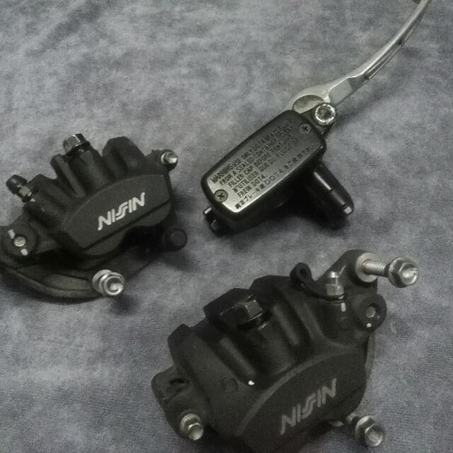 Nissin Brake Set Cb 650f, Car Accessories on Carousell