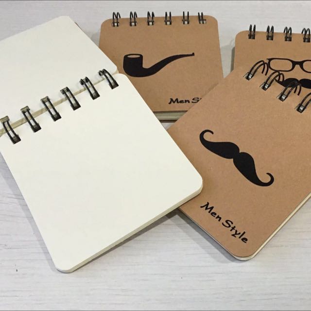 Notepad Gift Set Of 4 - Vintage Style