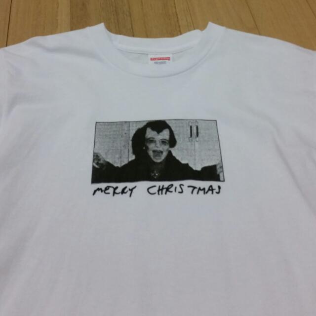 supreme christmas tee 2015