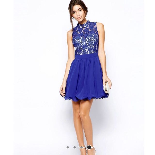ASOS Chi Chi London Lace Prom Dress Women s Fashion Dresses Sets Evening dresses gowns on Carousell