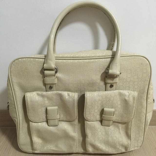 calvin klein laptop bag women's