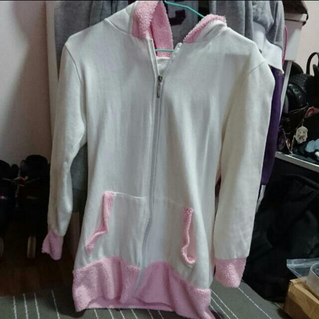 Cute Bunny Jacket, Women's Fashion, Coats, Jackets and Outerwear on