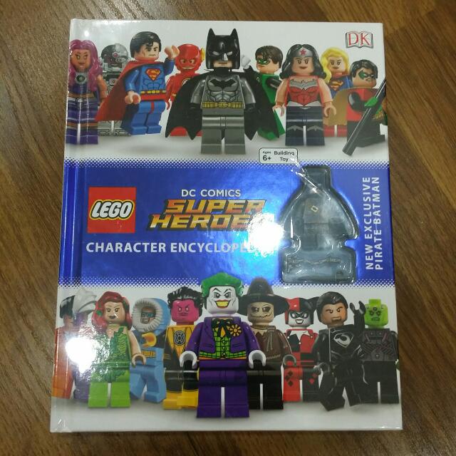 Lego Dc Comics Super Heroes Character Encyclopedia With New Exclusive Pirate Batman Minifigure 1278