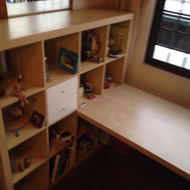 Modular Desk SystemIKEA Kallax System, Furniture & Home Living