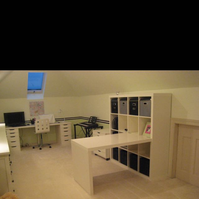 Modular Desk SystemIKEA Kallax System, Furniture & Home Living