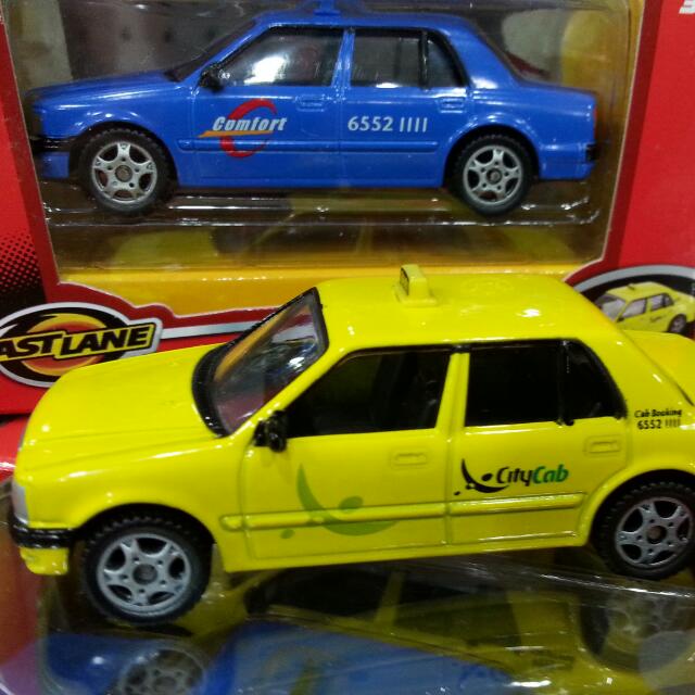 Singapore Taxi Toy Car Collection, Hobbies & Toys, Toys & Games on