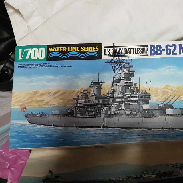 USS New Jersey 1/700 scale model from Tamiya, Hobbies & Toys, Toys ...