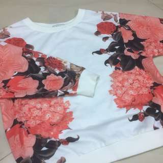 SEED Floral Sweater