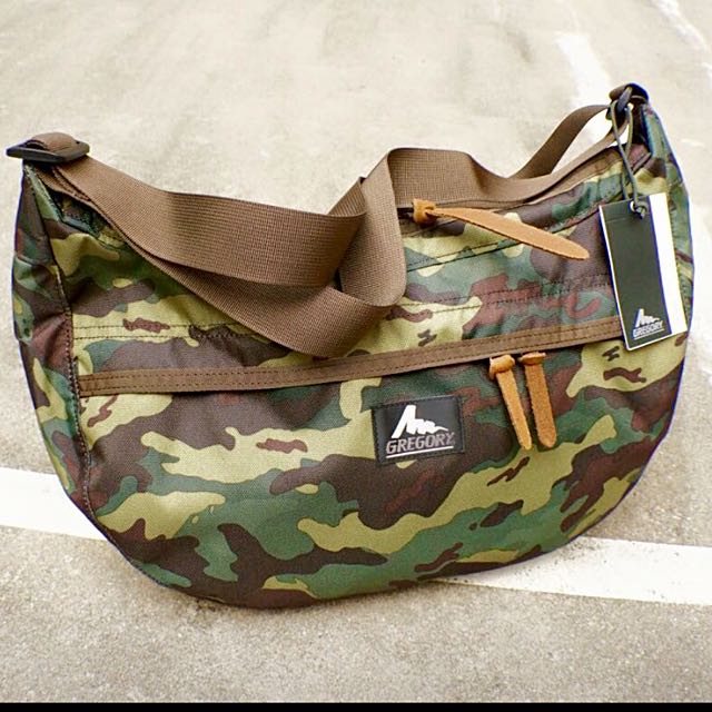 gregory camo sling bag