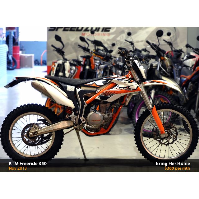 Ktm sales freeride 2013