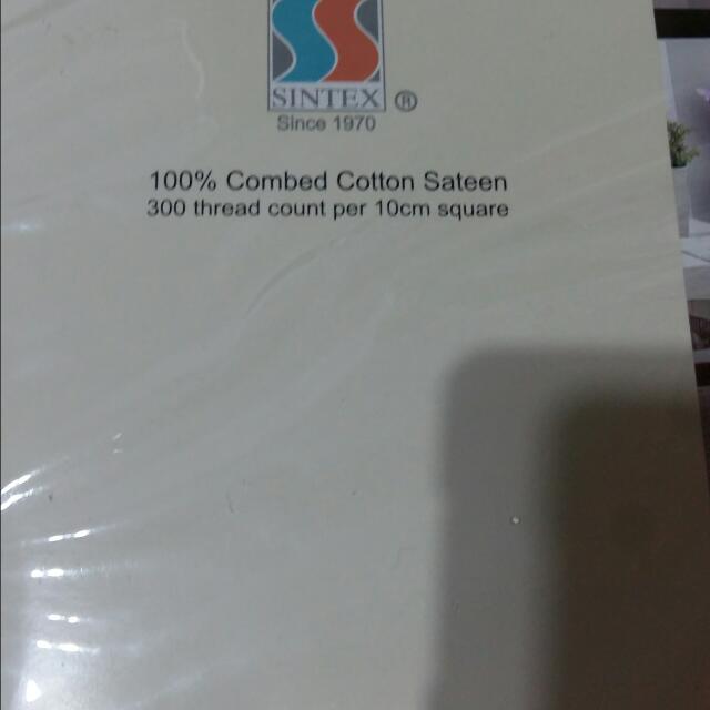 Sintex brand new super single bedsheet set, Furniture & Home Living