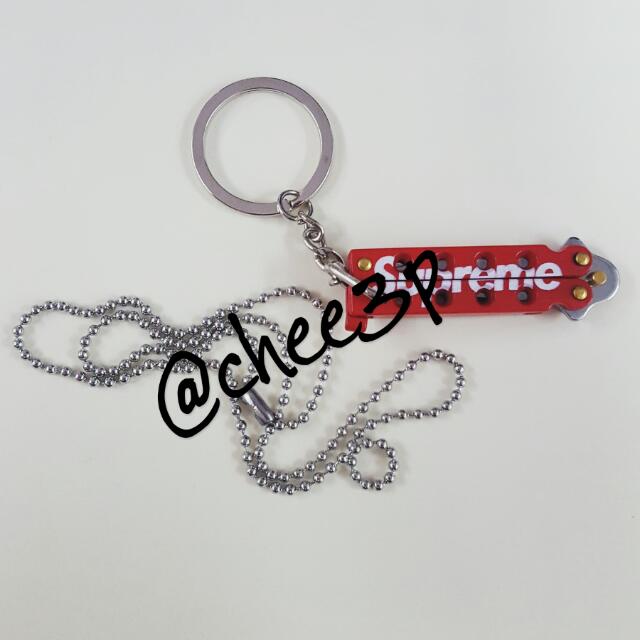 supreme keychain pen