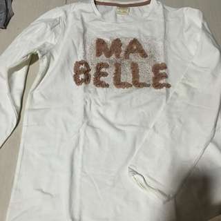 Zara Girls "Ma Belle" Long Sleeve Top