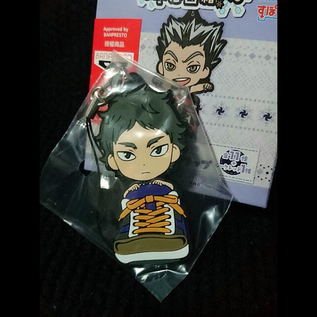 一番くじ ハイキュー セカンドシーズン 冬志団結 ライバル校ラバーストラップ Akaashi Keiji Entertainment J Pop On Carousell