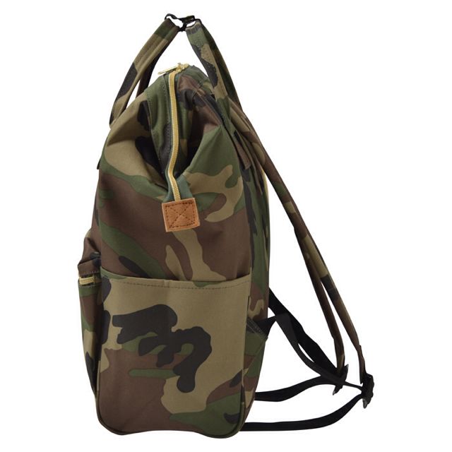 Anello Official Camouflage (Large Size) Japan Fashion Shoulder Top-Handle  Satchels Cross-Body Bag AT-H0852-CAMO