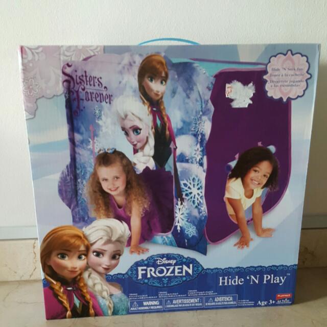 BNIB DISNEY FROZEN Hide N Play Structure By PLAYHUT Hobbies Toys Toys Games on Carousell