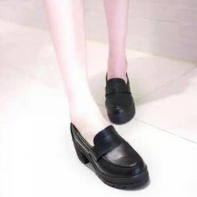Japanese Black Uniform Shoes, Women's 