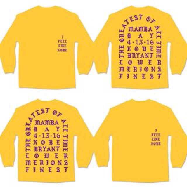 kanye kobe shirt
