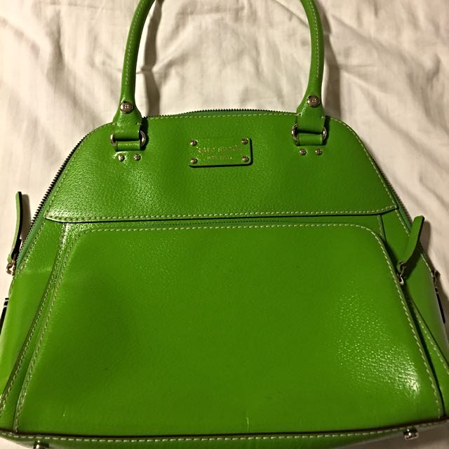 Kate Spade Lime Green Shoulder Bag Price Reduced!!, Women's Fashion, Bags &  Wallets, Shoulder Bags on Carousell