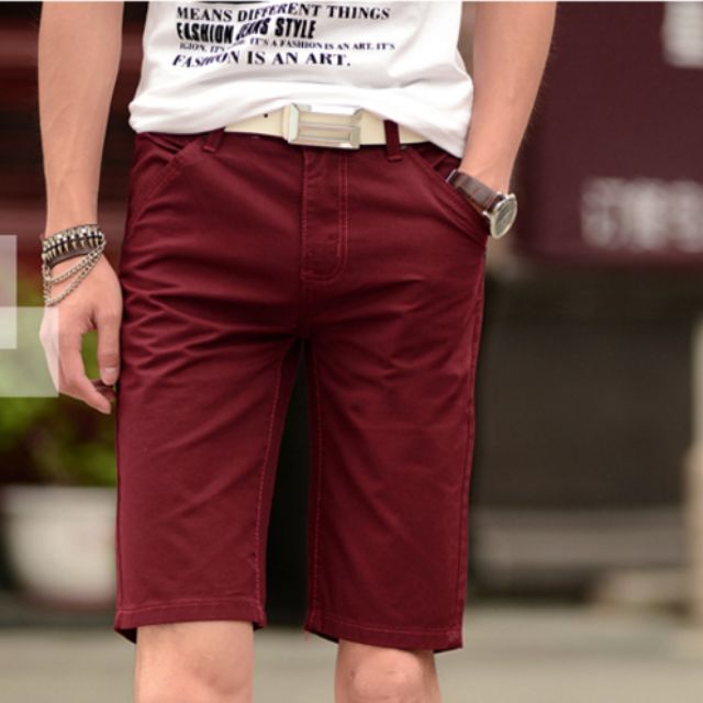 mens wine chinos