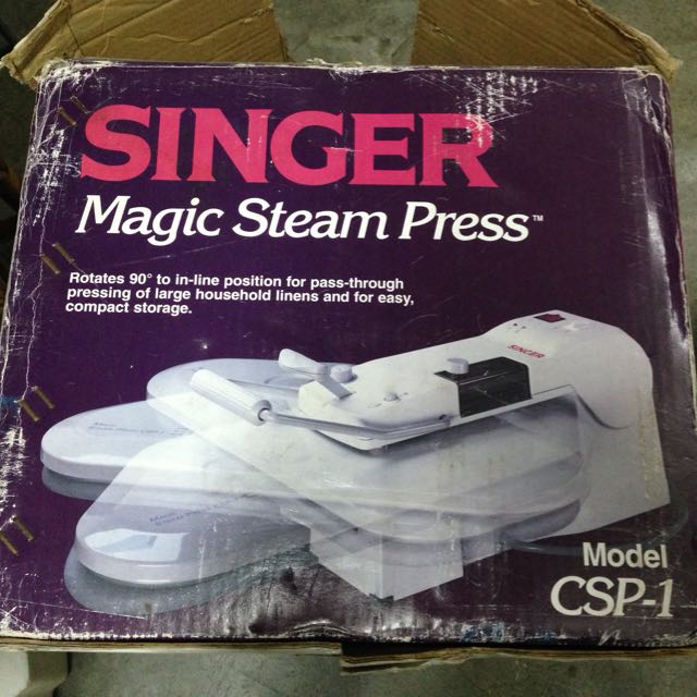 Singer Magic Steam Press, TV & Home Appliances, Washing Machines and