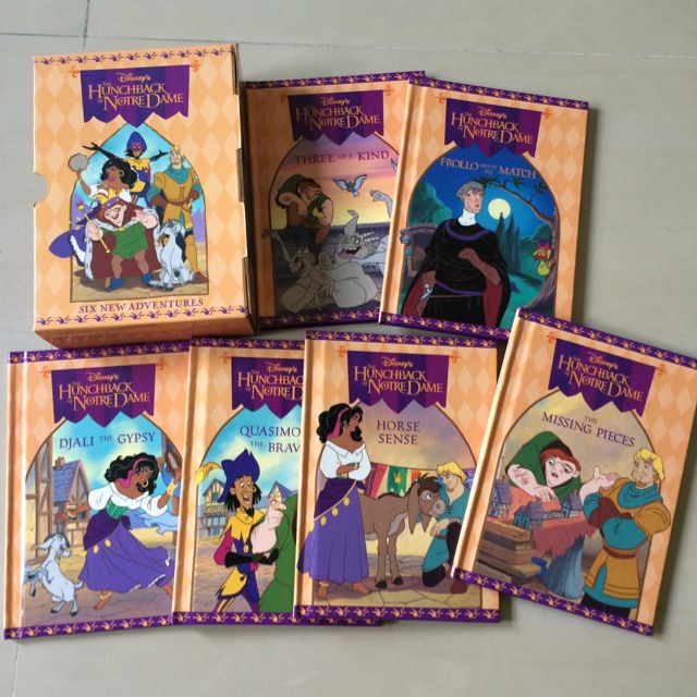 X6 Disney S The Hunchback Of Notre Dame Six New Adventures Books Stationery On Carousell
