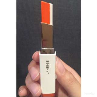 ⭐️保留中待匯款⭐️蘭芝Laneige雙色絲絨唇膏 13號