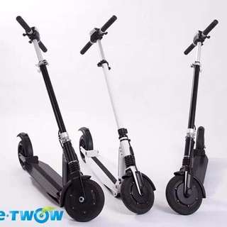 Used 2nd Generation Etwow Passion E2 Electric Scooter! Light & Powerful! Up To 30km/h & 30km Mileage