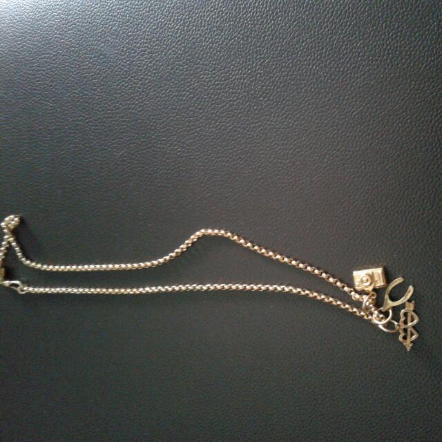 Annina Vogel Charm Necklace 10k Yellow Gold Women s Fashion