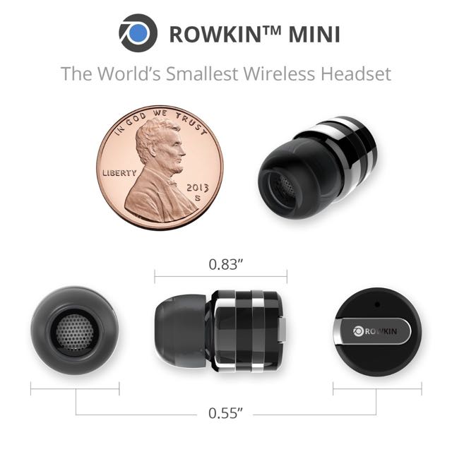 BN reless Headphone Rowkin Mini Bluetooth 4.1 Sport In Ear Earbud