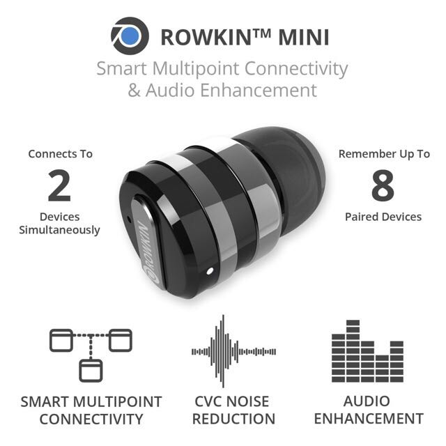 BN reless Headphone Rowkin Mini Bluetooth 4.1 Sport In Ear Earbud