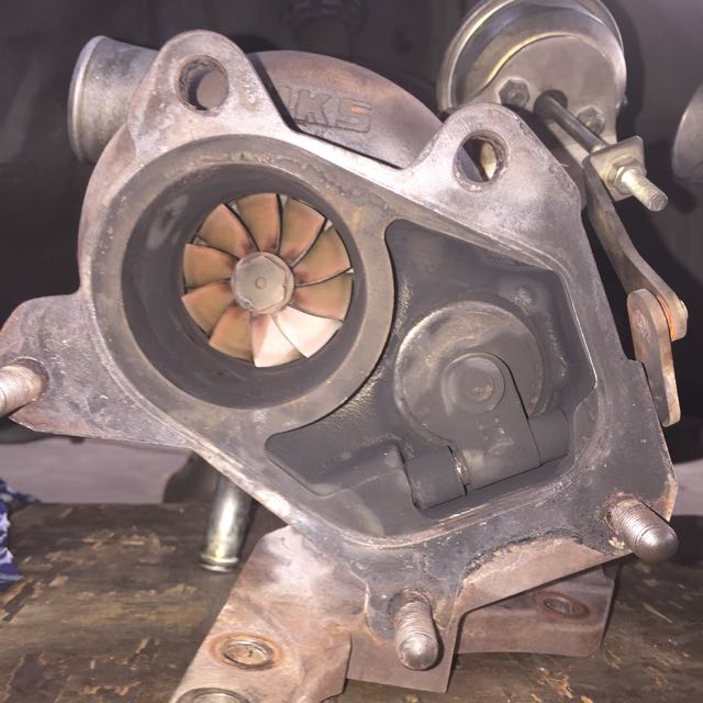 HKS GT2835 Dual Ball Bearing Twin Scroll Turbo For Subaru, Car