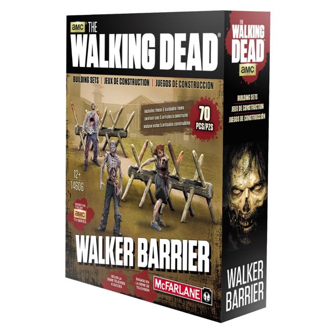 mcfarlane toys walking dead building sets