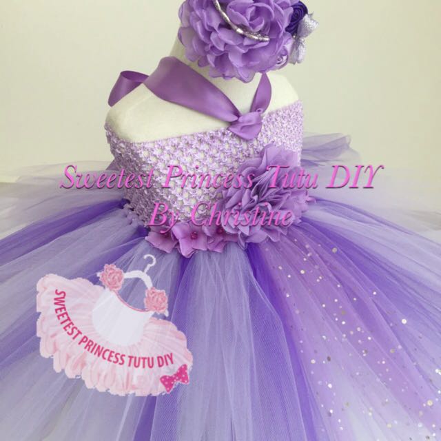 Princess Sofia The First Theme Tutu Dress Babies Kids Babies