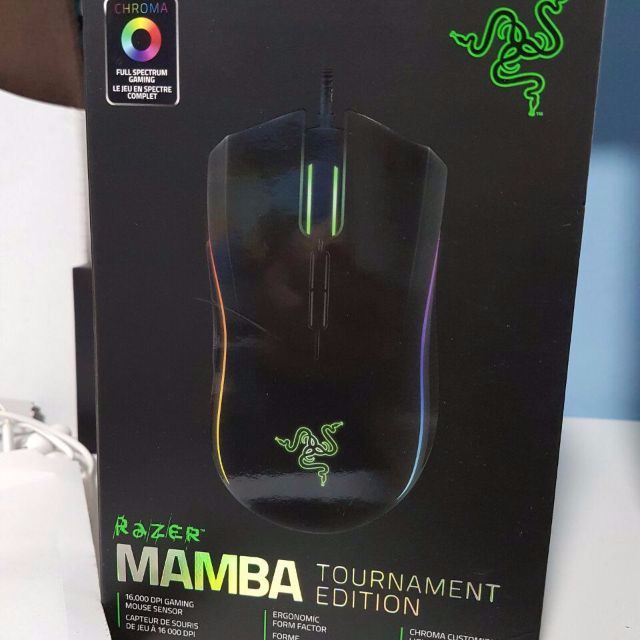 Bn Razer Mamba Tournament Edition Mouse Electronics On Carousell